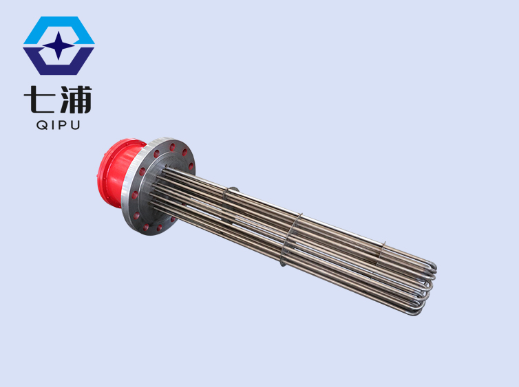 耐腐蝕法蘭電加熱(rè)管